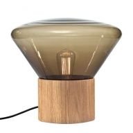 Brokis Muffin Large Vloerlamp - Eiken - Rookbruin