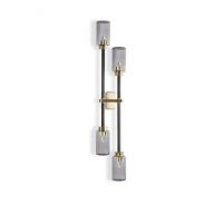 Bert Frank Farol Double Left Wandlamp - Grijs 