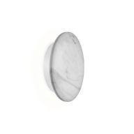 Wever Ducre Miles Round 2.0 Wandlamp - Wit Marmer