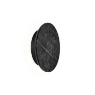 Wever Ducre Miles Round 2.0 Wandlamp - Zwart Marmer