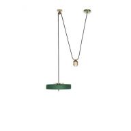 Bert Frank Revolve Rise & Fall Hanglamp - Messing - Groen