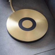 Bert Frank Revolve Vloerlamp - Messing - Zwart