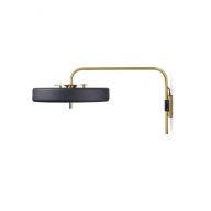 Bert Frank Revolve Wandlamp - Messing - Zwart 