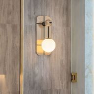 Bert Frank Rift Wandlamp - Messing
