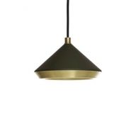 Bert Frank Shear Hanglamp - Messing - Zwart 