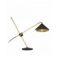 Bert Frank Shear Tafellamp - Messing - Zwart 