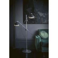 Bert Frank Shear Vloerlamp - Messing - Zwart 