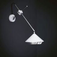 Bert Frank Shear Wandlamp - Messing - Zwart 
