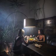 Foscarini Twiggy Wood MyLight Vloerlamp - Grijs