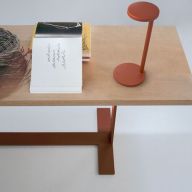 Flos Oblique QI Tafellamp - Bruin