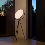 Flos Superloon Vloerlamp - Zwart