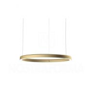 Luceplan Compendium Circle Hanglamp - Messing - 200 cm