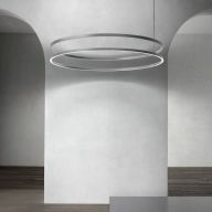 Luceplan Compendium Circle Hanglamp - Zwart - 110 cm