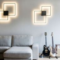 Wever Ducre Venn 1.0 LED Wandlamp - Zwart