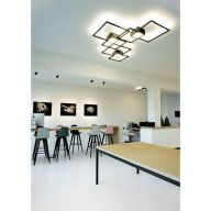 Wever Ducre Venn 2.0 LED Plafondlamp - Zwart