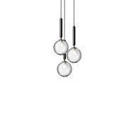 Nuura Miira 3 Hanglamp - Grijs - Transparant