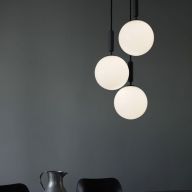 Nuura Miira 3 Large Hanglamp - Grijs - Wit