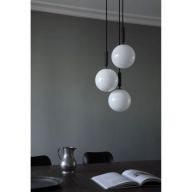 Nuura Miira 3 Large Hanglamp - Grijs - Transparant
