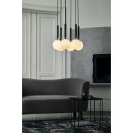 Nuura Miira 6 Large Hanglamp - Messing - Wit
