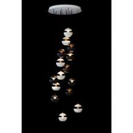 DCW Editions Here Comes the Sun Mini Hanglamp - Wit - Koper