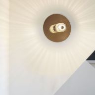 DCW Editions In the Sun Wandlamp 270 - Goud - Zilver