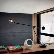 DCW Editions Aaro Tafellamp - Zwart