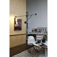 DCW Editions Aaro Wandlamp - Zwart