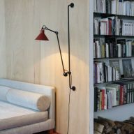 DCW Editions Lampe Gras N214 Round Wandlamp - Rood