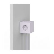 Avolt Square 1 USB + Magnet Stekkerdoos - Grijs