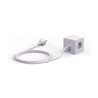 Avolt Square 1 USB + Magnet Stekkerdoos - Grijs