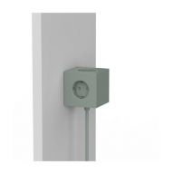 Avolt Square 1 USB + Magnet Stekkerdoos - Groen