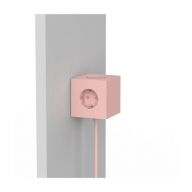 Avolt Square 1 USB + Magnet Stekkerdoos - Roze