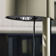 Belux Diogenes Vloerlamp - Grafietzwart