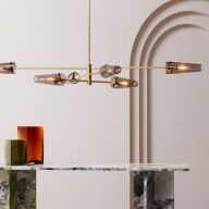 CTO Lighting Axis Six Hanglamp - Messing