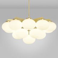 CTO Lighting Cloudesley Large Hanglamp - Messing