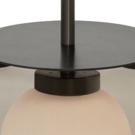CTO Lighting Petra Large Hanglamp - Messing - Rookgrijs
