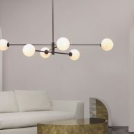 CTO Lighting Trevi Six Hanglamp - Messing