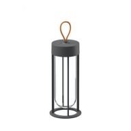 Flos In Vitro Unplugged Tafellamp - Grijs