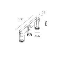 Wever Ducre Sqube on Base 3.0 PAR16 Spot - Zwart