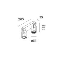 Wever Ducre Sqube on Base 2.0 PAR16 Spot - Wit