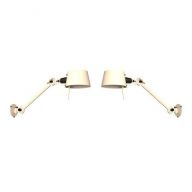 Tonone Bolt Bed Sidefit Install Wandlamp Set van 2 - Creme Wit