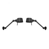 Tonone Bolt Bed Sidefit met stekker Wandlamp Set van 2 - Zwart