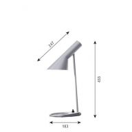 Louis Poulsen AJ Mini Table Tafellamp - Lichtgrijs