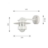 Louis Poulsen Albertslund Wall Short Wandlamp - Deels Mat glas - Wit