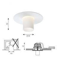 Louis Poulsen Ballerup Mini Plafondlamp - Wit