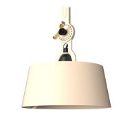 Tonone Bolt Ceiling 1 arm Underfit Plafondlamp - Creme Wit