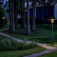 Louis Poulsen Albertslund Mini Lantaarnpaal - 3000K Sr 2xzhaga - Grijs