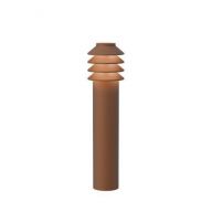 Louis Poulsen Bysted Garden Long Vloerlamp - 3000K Voetplaat zonder adapter - Bruin