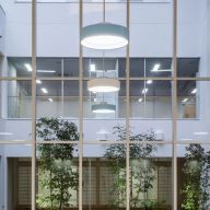 Louis Poulsen Circle Suspend 450 Hanglamp - 3000K Opaal Dali - Licht Petroleum