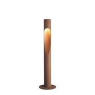 Louis Poulsen Flindt Bollard 1100 Vloerlamp - 3000K Grondpin - geaard - Bruin
